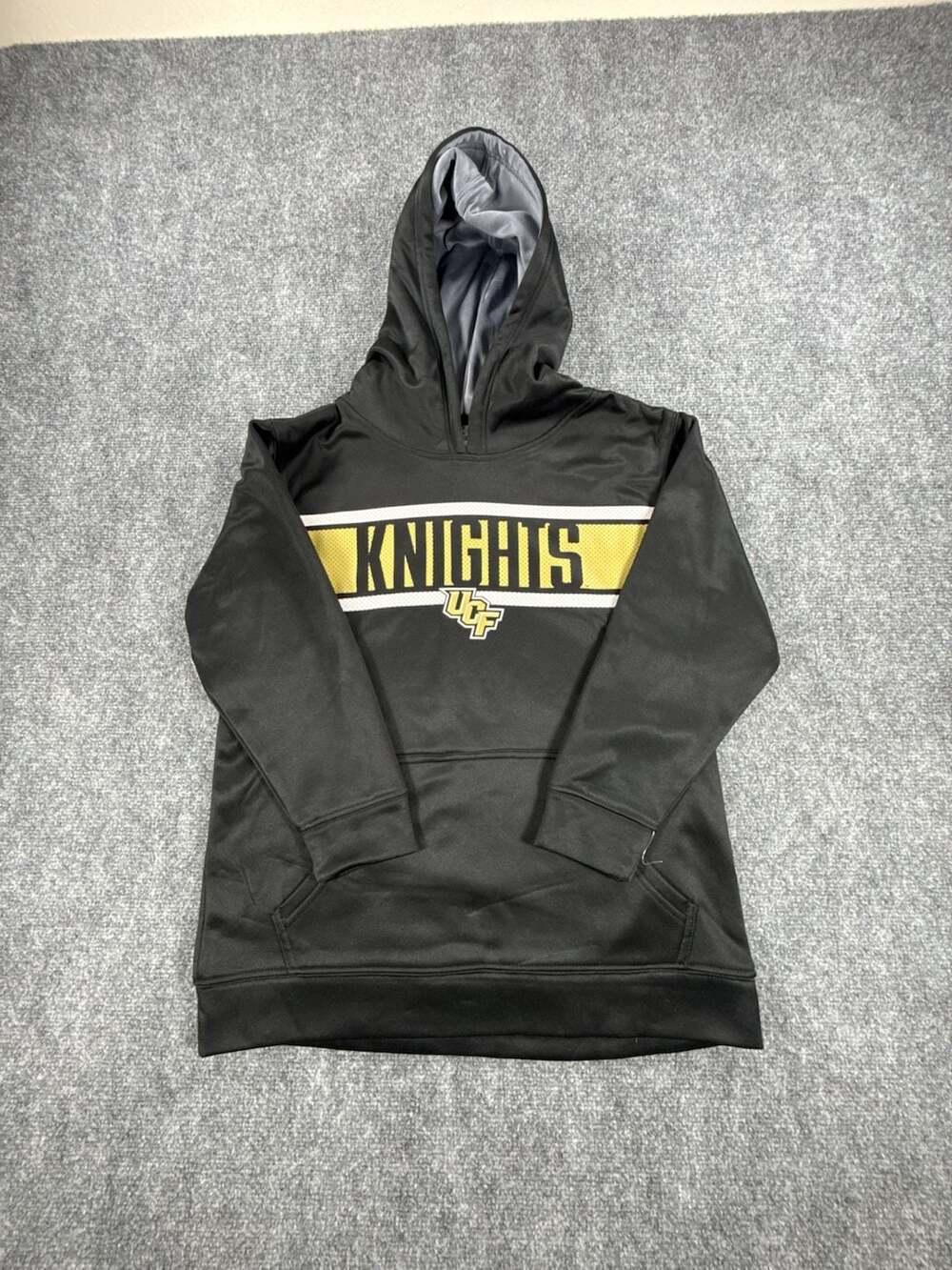 Rivalry Threads UCF Knights Youth L Black Hoodie Sweatshirt Central Florida NWOT